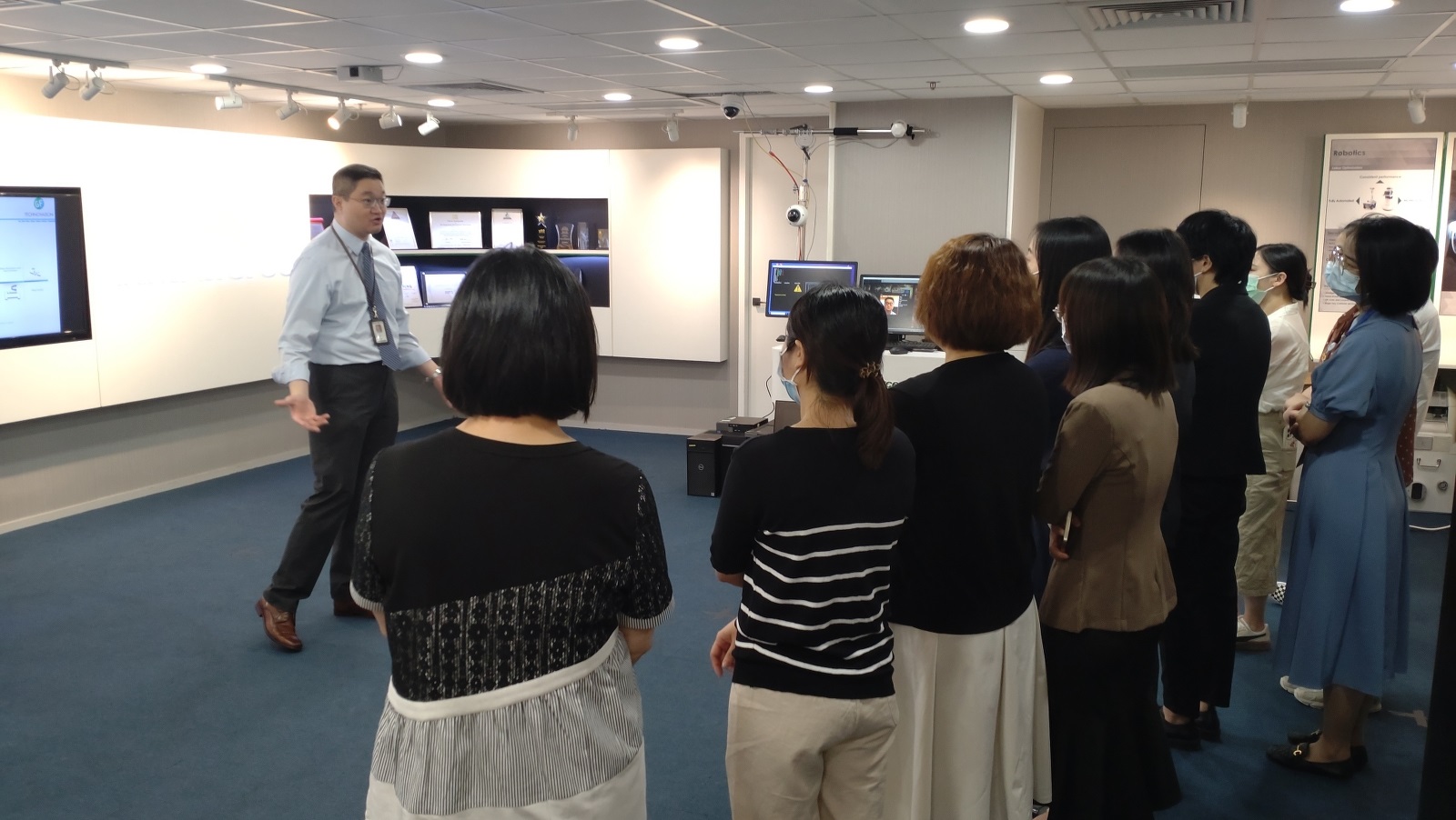 HKAN Visit GF Technovation - Product Tour